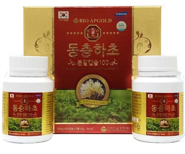 VIÊN ĐÔNG TRÙNG HẠ THẢO BIO APGOLD (2 HỘP X 60 VIÊN)