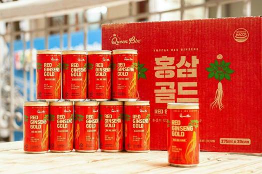 Nước hồng sâm Bio Hàn Quốc thùng 30 lon