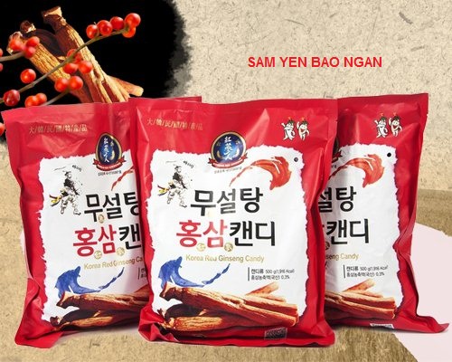 KẸO HỒNG SÂM KHÔNG ĐƯỜNG GEUMSAN 500g