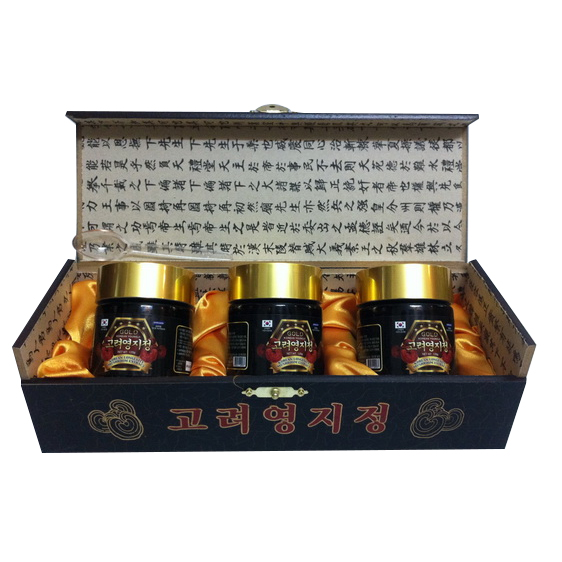 CAO LINH CHI HỘP GỖ ĐEN (120g x 3 lọ)