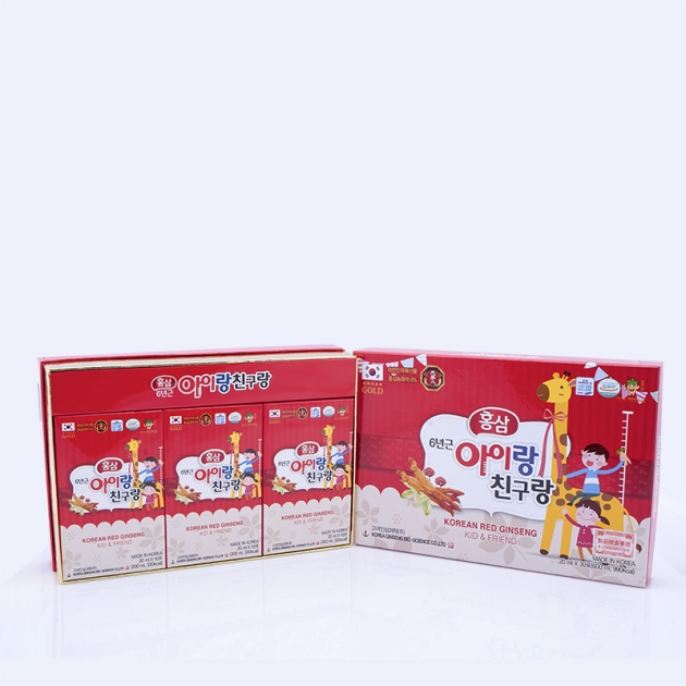 Nước hồng sâm hươu cao cổ cho trẻ - Bio Hàn Quốc (30 gói x 20 ml)