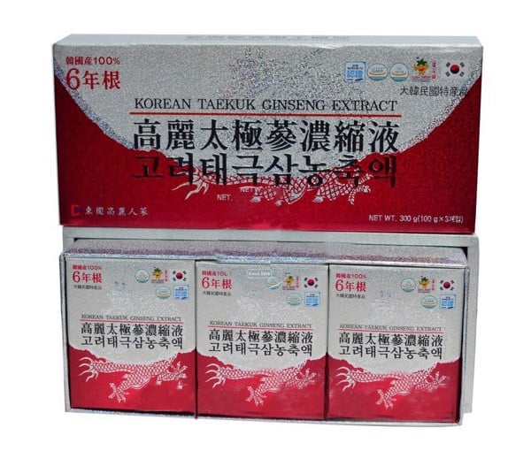 Cao thiên sâm Hàn Quốc 100 gam x 3 lọ