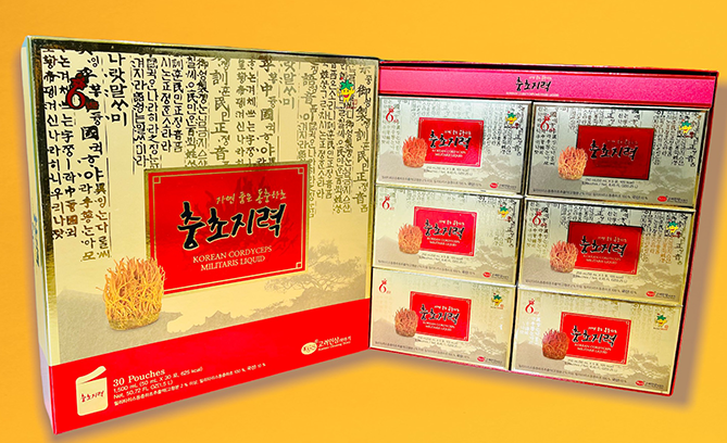 Nước đông trùng hạ thảo Hàn Quốc KGS (30 gói x 50 ml)