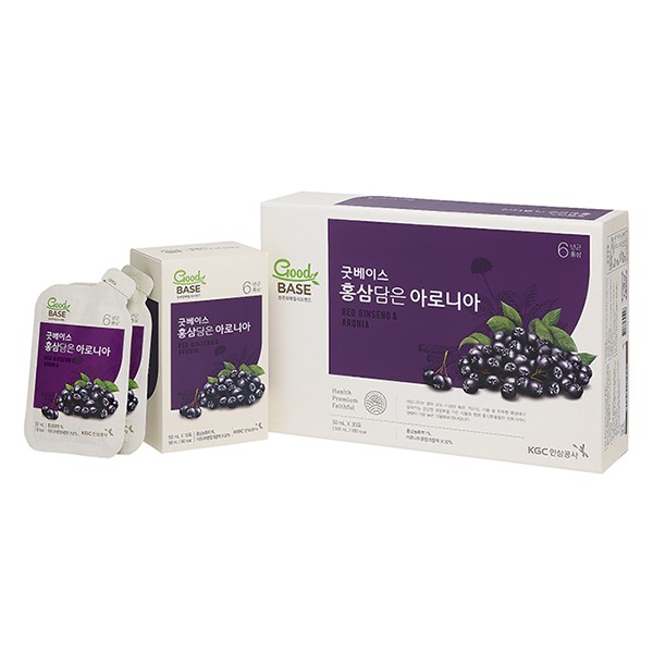 Nước Hồng Sâm KGC Goodbase Aronia 50ml x 30 gói