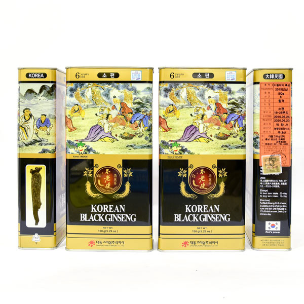 Hắc sâm củ khô Daedong 150gr Hàn Quốc
