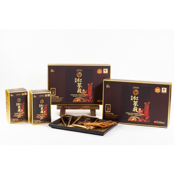 Nước Hồng Sâm nhung hươu linh chi táo đỏ KGS hộp 30 gói x 50ml