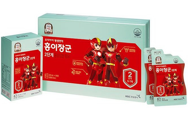 Hồng sâm Baby Chính phủ KGC KID 2 cao cấp cho trẻ (30 gói x 20 ml)