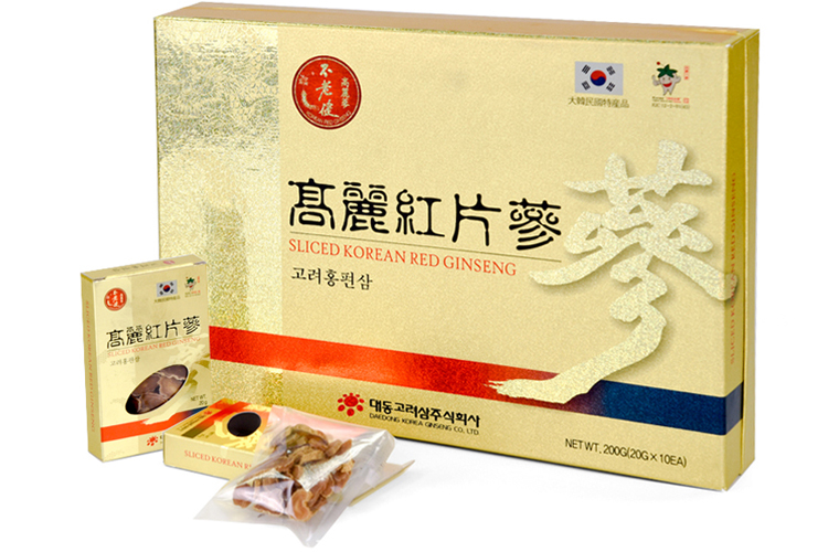 HỒNG SÂM KHÔ THÁI LÁT DAEDONG 200G CAO CẤP HÀN QUỐC