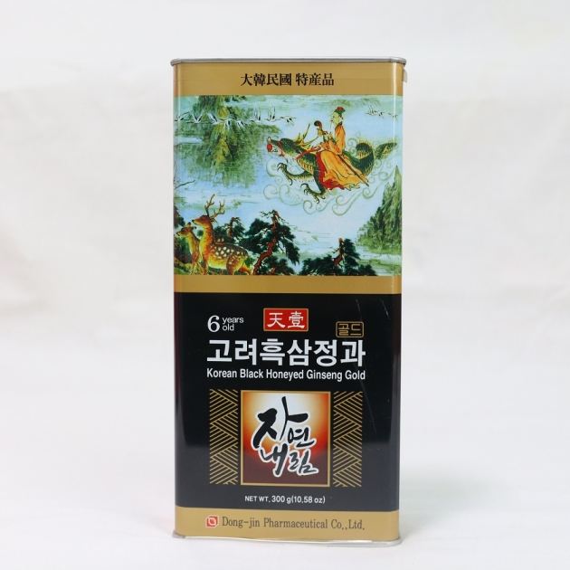 HẮC SÂM TẨM MẬT ONG HỘP THIẾC DONGJIN HỘP 300G