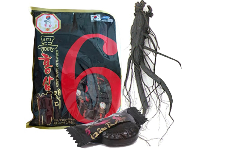 KẸO HẮC SÂM SỐ 6 (GÓI 300G)