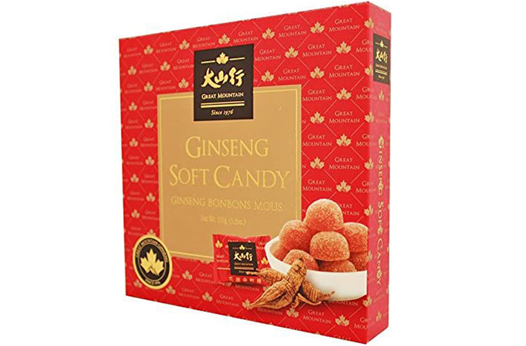 Kẹo nhân sâm dẻo cao cấp ít đường 150g