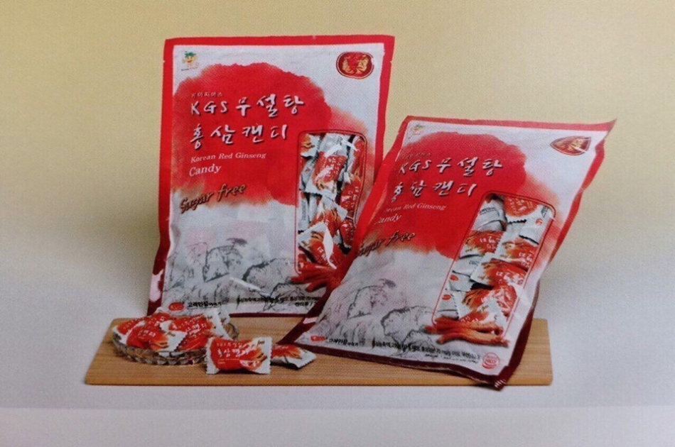 Kẹo Hồng Sâm Không Đường KGS 300g