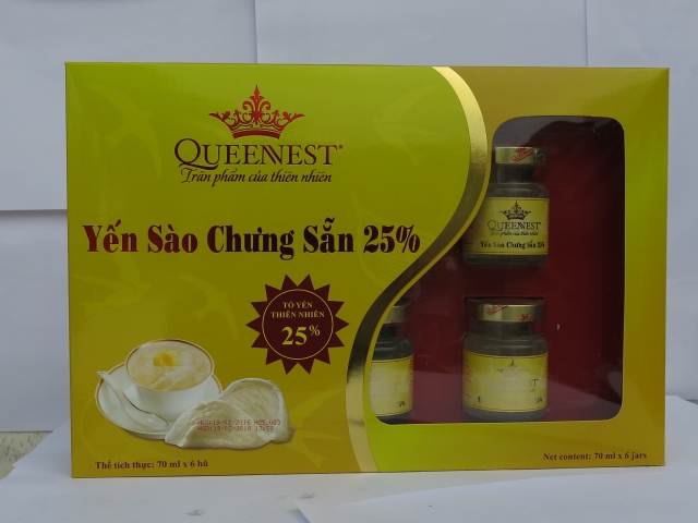 YẾN SÀO QUEENEST CHƯNG SẴN 25%