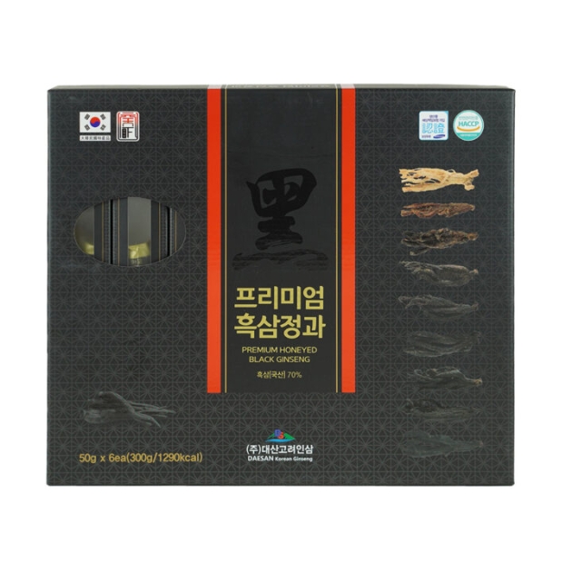 Hắc sâm tẩm mật ong cao cấp Daesan 300g