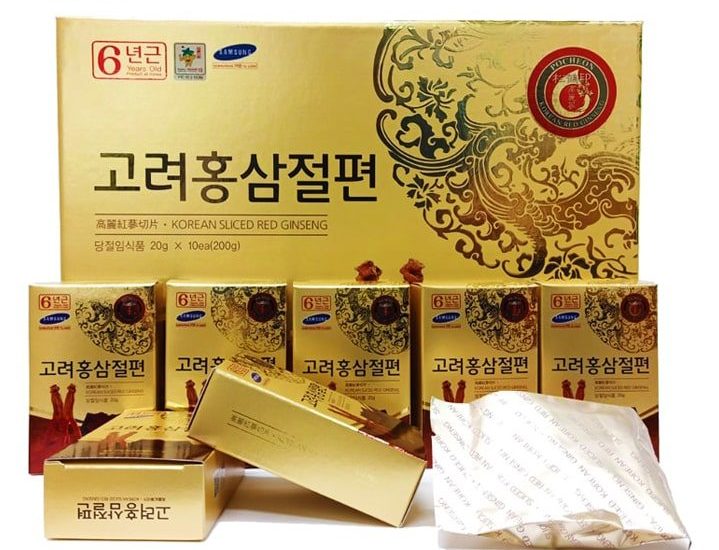 Hồng sâm lát tẩm mật ong Pocheon