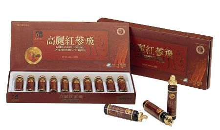 NƯỚC HỒNG SÂM NHUNG HƯƠU KGS ( 20 ml x 10 ống)