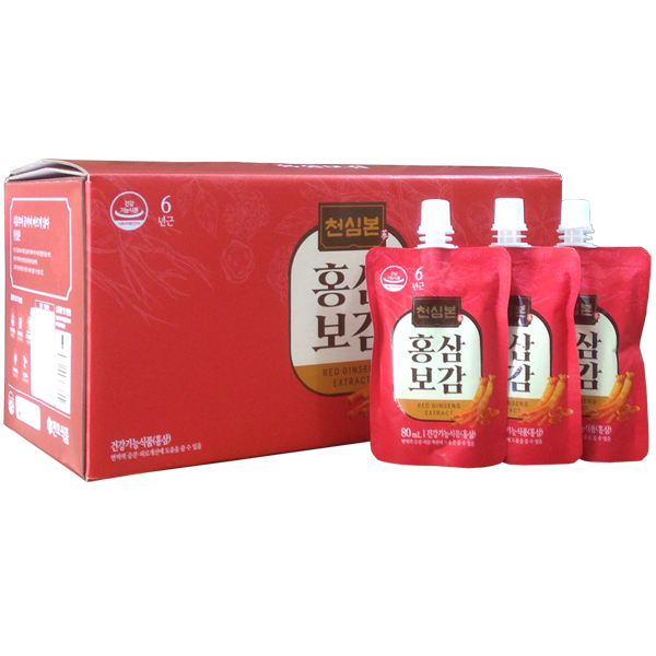 NƯỚC HỒNG SÂM CHUNHO 80ML X 30 GÓI