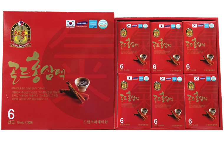 Nước Uống Hồng Sâm Korea Red Ginseng Drink Sobek
