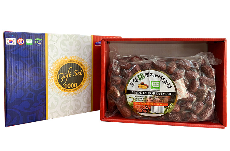 Táo đỏ khô Hàn Quốc hộp 1kg