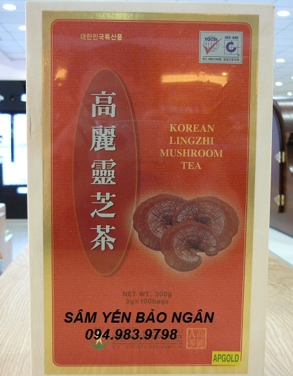 TRÀ LINH CHI HỘP GỖ 300G