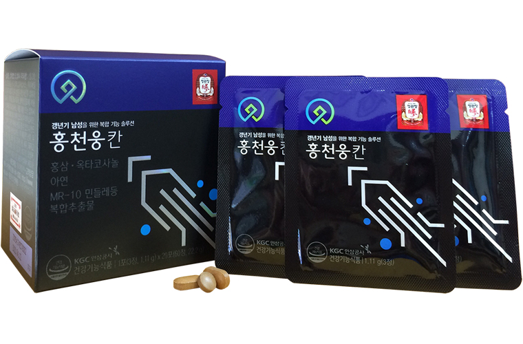 VIÊN HỒNG SÂM CHEONG KWAN JANG CHO NAM HỘP NHỎ 60 VIÊN