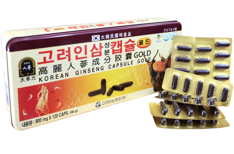 VIÊN LINH CHI SÂM NHUNG HÀN QUỐC 120V
