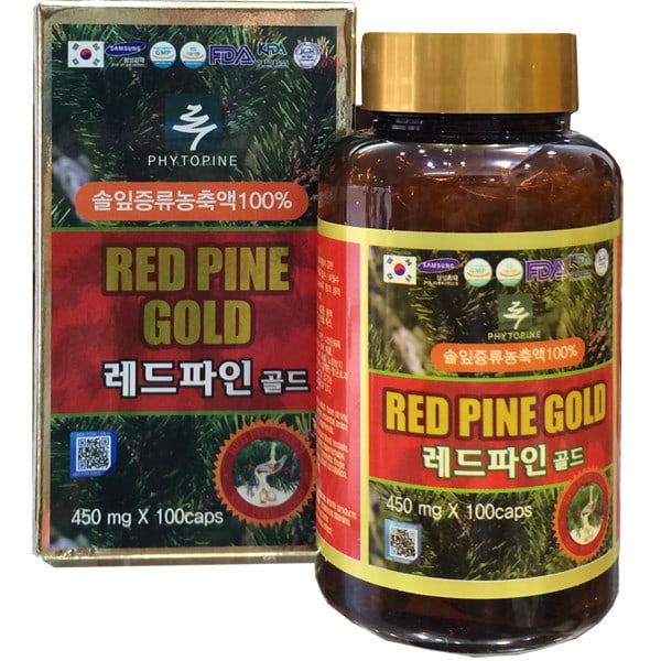 VIÊN TINH DẦU THÔNG ĐỎ HÀN QUỐC RED PINE GOLD (100 VIÊN)