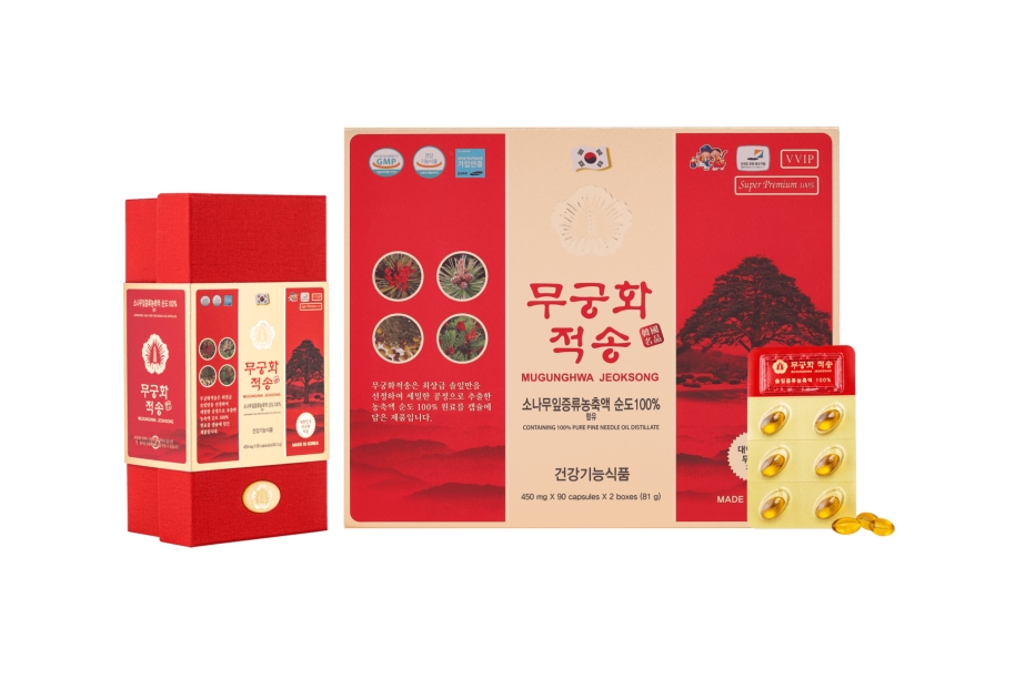 TINH DẦU THÔNG ĐỎ CHÍNH PHỦ MUGUNGHWA JEOKSONG 180 VIÊN